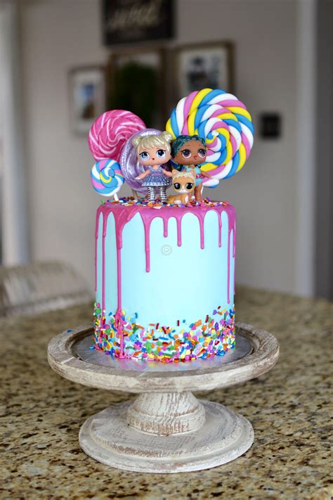 idées de gâteaux d anniversaire pour poupées surprise lol doll