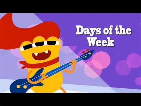 days   week learning   kids nursery rhymes song