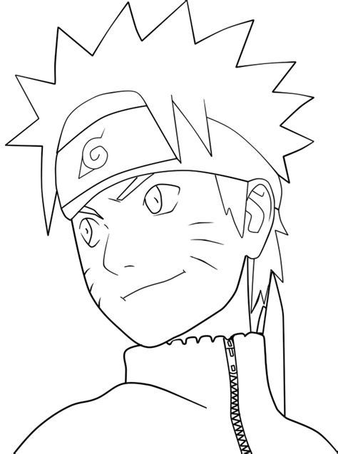 First Naruto Lineart By Ayanoakime On Deviantart Naruto Drawings Easy