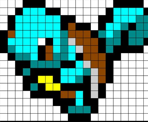 Squirtle Pixel Desenho De Floweytheflower169 Gartic