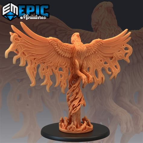 3d Printable Phoenix Reborn Vermillion Bird Of The South Elder Fire