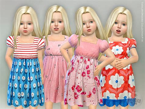 Sims 4 Ccs The Best Kids And Toddlers Clothing By Lillka