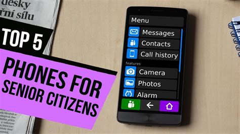 You can sign up for a free smartphone along with free minutes, and free texts and data* every month. TOP 5: Phones For Senior Citizens - YouTube