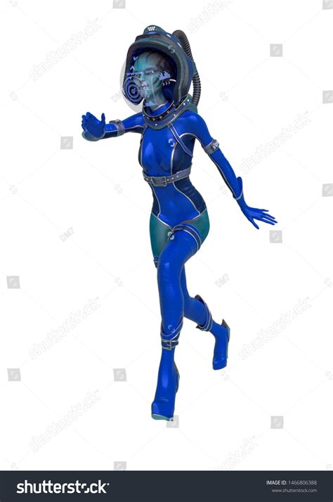 alien queen red sci fi outfit 스톡 일러스트 1466806388 shutterstock