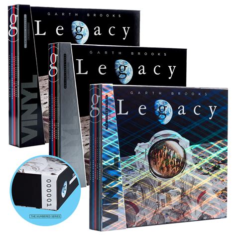 The Legacy Collection 3 Numbered Boxed Sets Garth Brooks Official Store