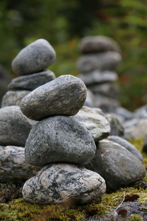 Free Images Nature Grass Rock Stream Pile Green Tranquil