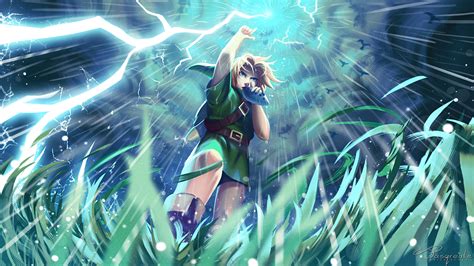 Song Of Storms The Legend Of Zelda 4k Wallpaperhd Games Wallpapers4k