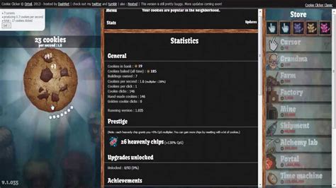 Well, this can be interpreted in many ways. Resetting 691 Trillion Cookies - Cookie Clicker! Prestige ...