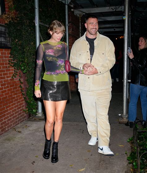Taylor Swift and Travis Kelce’s autumn-ready couple style: from Tay Tay width=