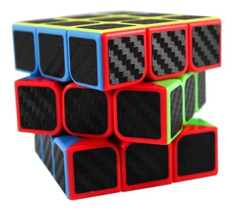 Cubo Rubik 3x3 Fibra Carbono Moyu Mf3s Velocidad Competencia Meses