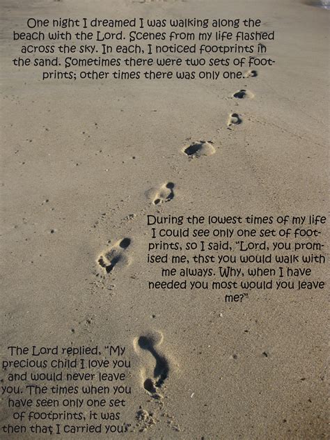 The Footsteps Of Jesus Quotes Quotesgram