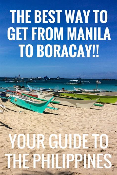 Detailed Summary Of How To Get From Manila To Boracay Including Where