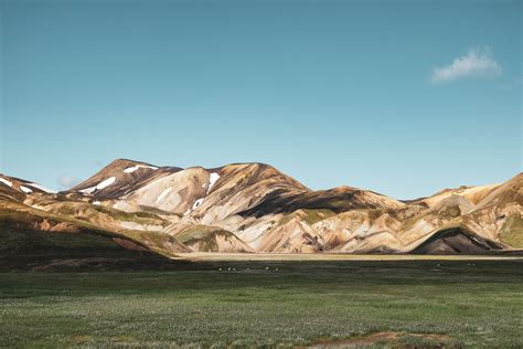 Iceland Landmannalaugar On Behance Photoshop Lightroom Adobe