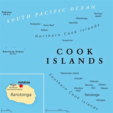 Cook Islands Maps Printable Maps Of Cook Islands For Download
