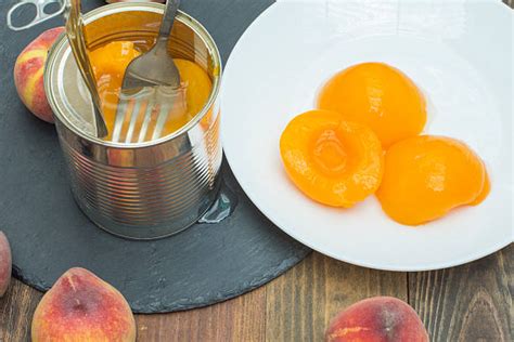 Best Canned Peaches Stock Photos Pictures And Royalty Free Images Istock