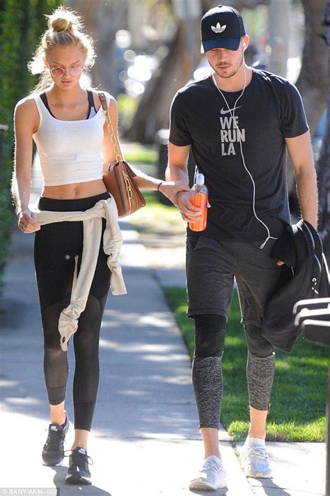 Romee Strijd And Beau Laurens Van Leeuwen Lunch After Workout Fashion Fitness Fashion Sporty