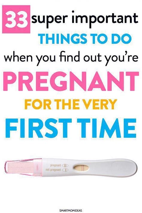 33 Things To Do Once You Find Out You 039 Re Pregnant First Trimester
