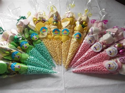 Easter Sweet Cone Set Of 3 Ester T Party Favours Wedding Etsy In