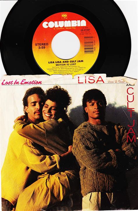Lisa Lisa And Cult Jam Lisa Lisa And Cult Jam 45 Rpm Motion Is Lost