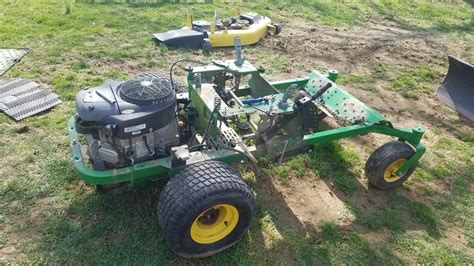 Maybe you would like to learn more about one of these? John Deere Z245 Top Engine Guards M162760 M163848 Z225 ...