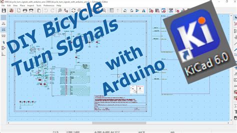 Kicad 6 Bicycle Turn Signal With Arduino Uno Youtube