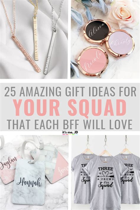 You strive hard to make your best friend feel special on their birthdays. 25 Best Friend Gift Ideas _ Gifts Your Squad Will Love ...