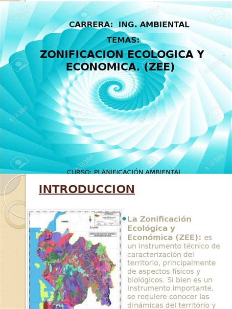 Zonificacion Ecologica Pdf Ecología Mapa