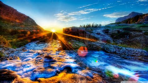 River Sunrise Wallpapers Top Free River Sunrise Backgrounds