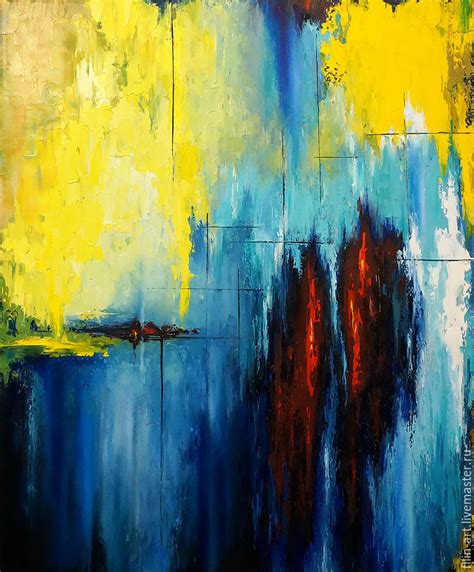 Abstract Oil Painting On Canvas купить на Ярмарке