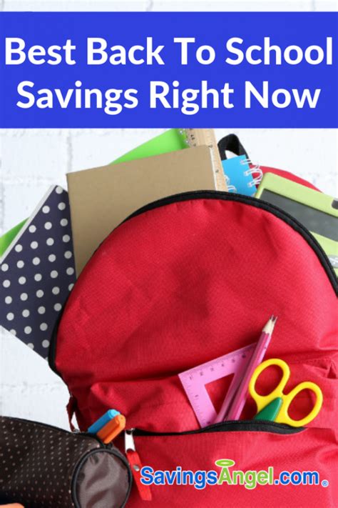 Best Back To School Savings Right Now