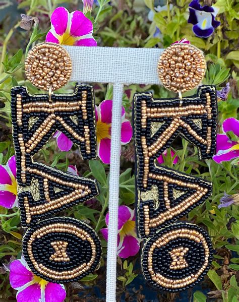 Kappa Alpha Theta Earrings Curated Threads