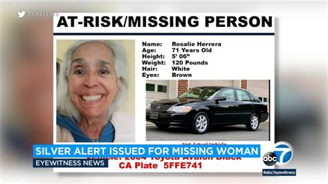 Have You Seen Her Silver Alert Issued For 71 Year Old Woman Last Seen In Wilmington Area