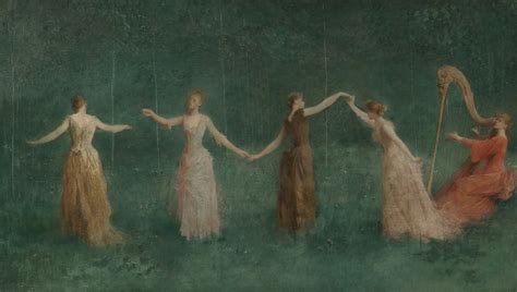 Facts About Thomas Wilmer Dewing From Lush Landscapes To Cool Colors