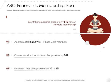 ABC Fitness Inc Membership Fee Market Entry Strategy Gym Health Fitness Clubs Industry Ppt