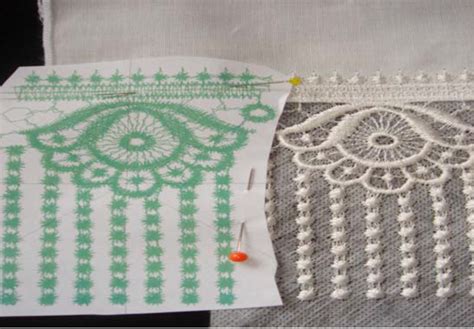 How To Machine Embroider Continuous Freestanding Lace