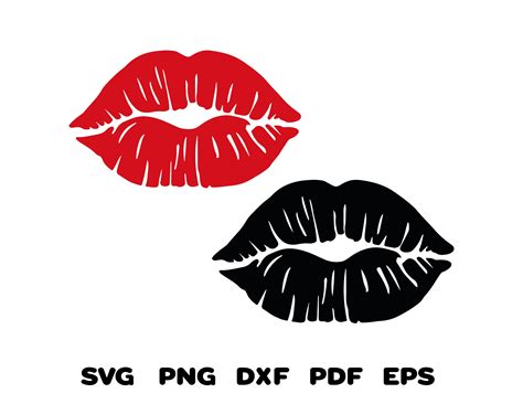 Lips Monogram Lips Silhouette Lips Svg Lip Svg Kissing Lip Svg The