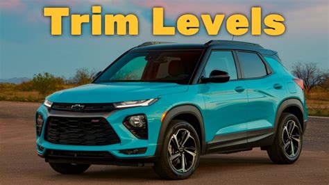 2022 Chevy Trailblazer Trim Levels And Standard Features Explained