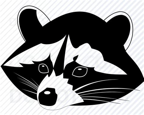 Choose from 320+ raccoon graphic resources and download in the form of png, eps, ai or psd. Raccoon Face Vector at Vectorified.com | Collection of ...