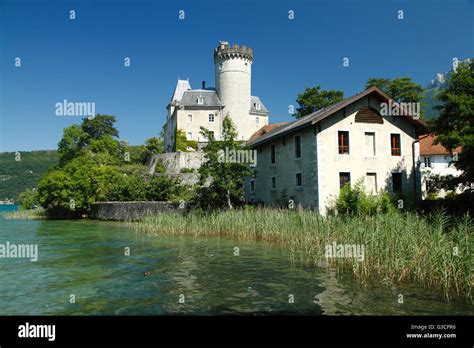 Château Ruphy By Annecy Lake Stock Photo Alamy