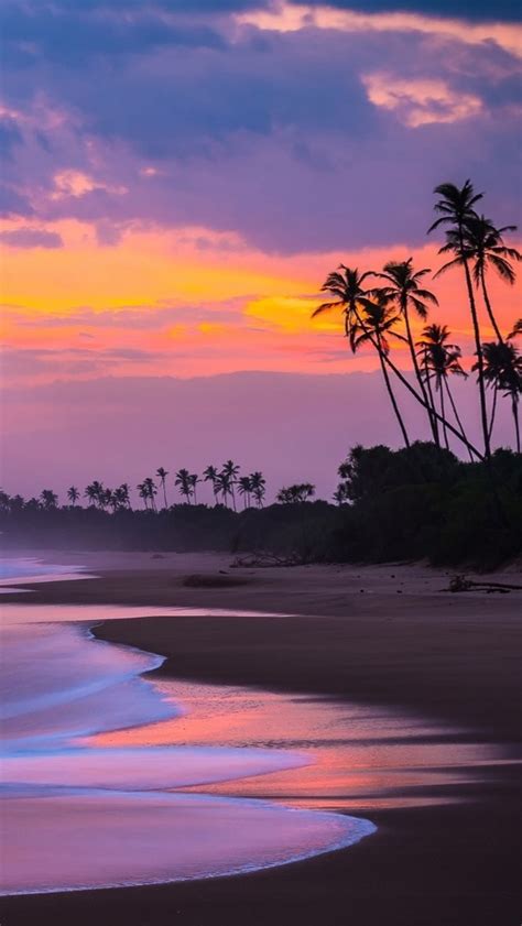 Sunset At Tangalle Beach Sri Lanka Backiee