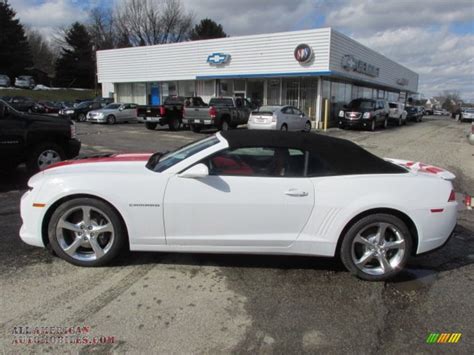 2014 Chevrolet Camaro Ssrs Convertible In Summit White Photo 2
