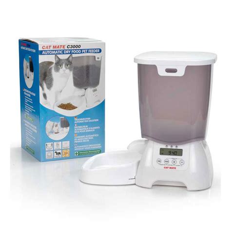 Find many great new & used options and get the best deals for cat mate c3000 automatic dry food pet feeder at the best online prices at ebay! Cat Mate C3000 Futterautomat Catmate Trockenfutter Automat ...