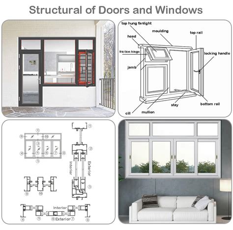 Aluminum Window Profiles Window Frame Extrusions Manufacturer
