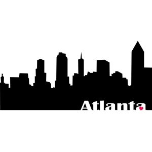 Please to search on seekpng.com. Silhouette Design Store - View Design #13524: atlanta skyline