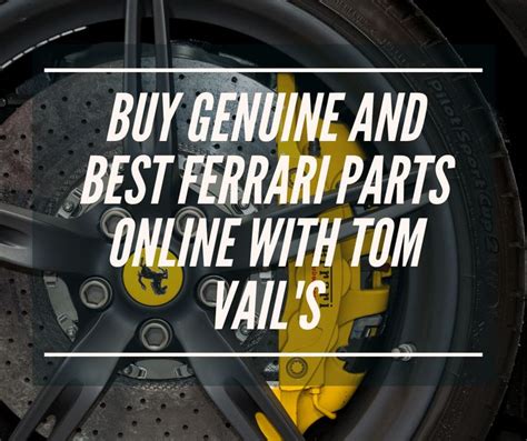 Maybe you would like to learn more about one of these? Buy Genuine And Best Ferrari Parts Online | Ferrari vintage, Ferrari, Ferrari car