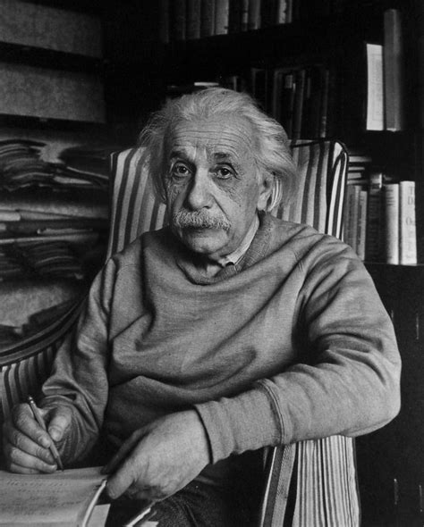 Einstein At His Princeton Home In 1949 In His Older Years Alfred