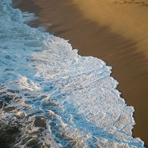 Download Wallpaper 2780x2780 Beach Shore Waves Water Sand Ipad Air
