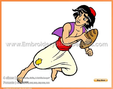Aladdin Running With Loaf Of Bread 2 Aladdin Disney Movie