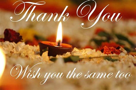 How To Say Thank You For Diwali Wishes Making Different