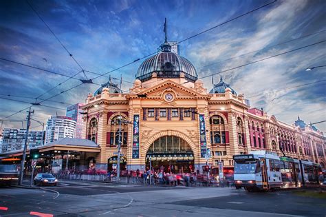 Flinders Street Station Melbourne Photography Australia Print Extra